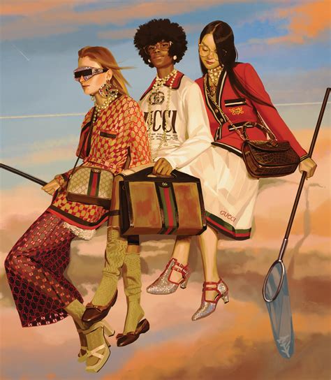 gucci advertising 2018|Gucci handbag advertisements.